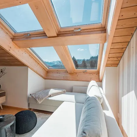 Loft Alpenpanorama Mit 2 Balkonen Daire Bolsterlang